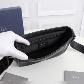 Мужская сумка через плечо DIOR Модель： 1ADME130YKS Черный, полно