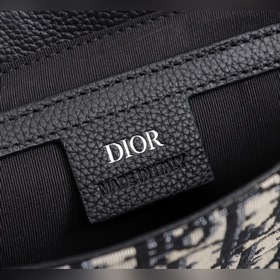 DIOR Мужская сумка через плечо Модель： 1ADME130YKS Абрикосовый с