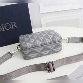DIOR Мужская сумка через плечо  Модель： 2OBBC119YSE (гладкая ко