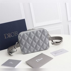 DIOR Мужская сумка через плечо  Модель： 2OBBC119YSE (гладкая ко