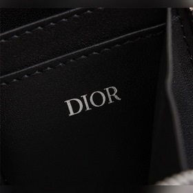 Мужская сумка через плечо DIOR Модель： 1PUBC119 Серый кожа с черн