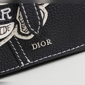 Сумка Dior через плечо  Модель： 1ADPO171 Вышивка виде пчелы Чер