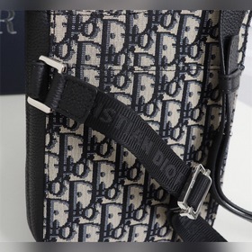 Сумка Dior через плечо  Модель： 1ADPO171 Абрикосовый с узором Ч