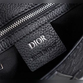 Сумка Dior через плечо Модель： 1ADPO171 Черный тканый Бежевый 