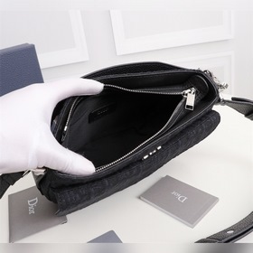 DIOR Мужская сумка через плечо, сумка-седло Модель： 1ADHO019YKY_
