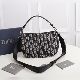 DIOR Мужская сумка через плечо, сумка-седло Модель： 1ADHO019YKY_