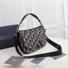 DIOR Мужская сумка через плечо, сумка-седло Модель： 1ADHO019YKY_