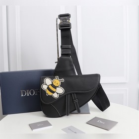 Dior Мужская сумка через плечо/нагрудная сумка SADDLE Модель： 1A