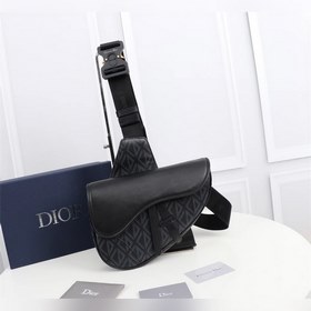 Сумка DIOR Saddle Нагрудная сумка Модель： 1ADPO093 (гладкая кож