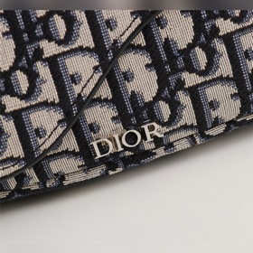 DIOR Поясная сумка-седло Модель： 1ADPO223YKY_H27E Эта сумка-поясн