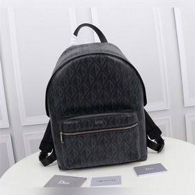 Рюкзак DIOR Rider Модель： 1ESBA088 (черная кожа) Рюкзак Rider от