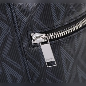 Рюкзак DIOR Rider Модель： 1ESBA088 (черная кожа) Рюкзак Rider от