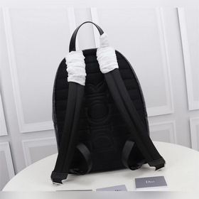 Рюкзак DIOR Rider Модель： 1ESBA088 (черная кожа) Рюкзак Rider от
