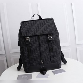 Рюкзак Dior Explorer Модель： 1ESBA152 (черный с тиснением) Рюкза