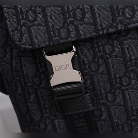 Рюкзак Dior Explorer Модель： 1ESBA152 (черный с тиснением) Рюкза