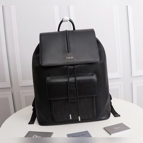 Мужской рюкзак Dior OBLIQUE MOTION Модель： 1MOBA062YPN (кожа с л