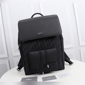 Мужской рюкзак Dior OBLIQUE MOTION Модель： 1MOBA065YPN (черный с