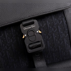 Мужской рюкзак Dior Oblique Модель： 1ADBA143TSE_H28E (черный с уз