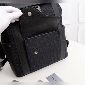 Мужской рюкзак Dior Oblique Модель： 1ADBA143TSE_H28E (черный с уз