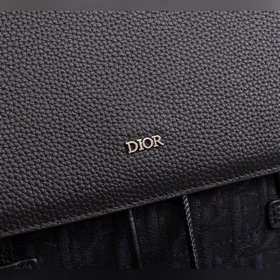 Мужской рюкзак Dior Oblique Модель： 1ESBA102YWY (черный с узором