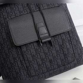 Мужской рюкзак Dior OBLIQUE MOTION Модель： 1MOBA062YPN (черный с