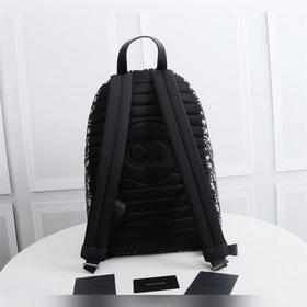 Мужской рюкзак Dior OBLIQUE Модель： 1VOBA088 (абрикосовый цвет с