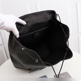 Мужской рюкзак Dior OBLIQUE MOTION Модель： 1MOBA062YPN (кожа, лаз