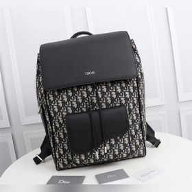 Мужской рюкзак Dior OBLIQUE MOTION Модель： 1MOBA065YPN (абрикосо