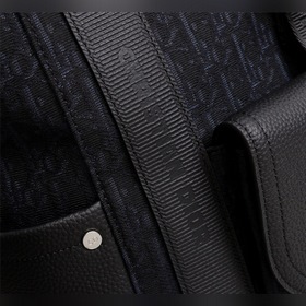Мужской рюкзак Dior Oblique Модель： 1ADBA143TSE_H28E (черный с уз