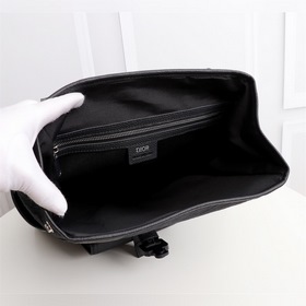 Мужской рюкзак Dior Oblique Модель： 1ADBA143TSE_H28E (черный с уз