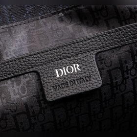 Мужской рюкзак Dior Oblique Модель： 1ESBA102YWY (черный с узором)