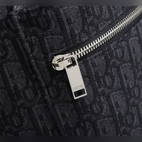 Мужской рюкзак Dior OBLIQUE Модель： 1VOBA088 (черный с узором) В