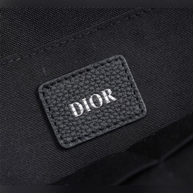 Мужской рюкзак Dior OBLIQUE Модель： 1VOBA088 (черный с узором) В