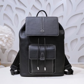 Dior - Новый мужской рюкзак из кожи, модель D1216 Изготовлен из