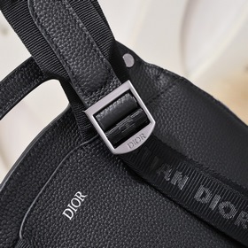 Dior - Новый рюкзак Dior Синий холст с кожей Модель D6012 Рюкза