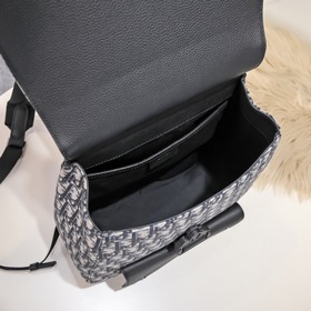 Dior - Новый рюкзак Dior Синий холст с кожей Модель D6012 Рюкза