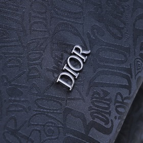 Dior - Новый рюкзак, модель 1209 Изготовлен из черного нейлона,