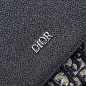 Новый мужской рюкзак Dior из синей ткани кожи, модель 102-1 Изго
