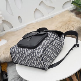 Новый мужской рюкзак Dior из синей ткани кожи, модель 102-1 Изго