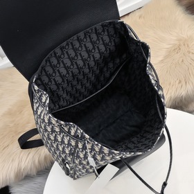 Новый мужской рюкзак Dior из синей ткани кожи, модель 102-1 Изго