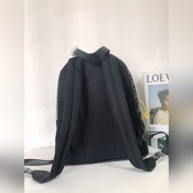 FENDI 2022-1 Черный Новый мужской рюкзак с двойным логотипом F С