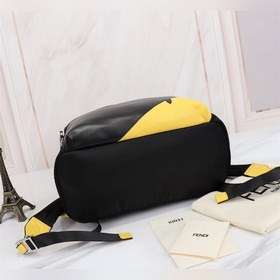 FENDI Рюкзак с желтыми углами Артикул： 668568 Материал： водонепр