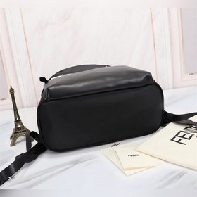 FENDI Фенди  Белый рюкзак с двойными плечевыми ремнями, большой