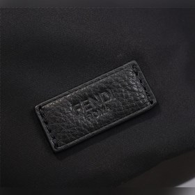 FENDI Фенди  Белый рюкзак с двойными плечевыми ремнями, большой