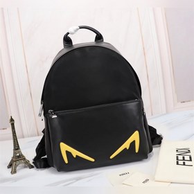 FENDI Желтый рюкзак F, большой размер Артикул： 668568  Материа