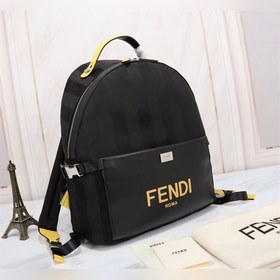 FENDI Рюкзак с шелкографией Артикул： 668568  Материал： водоне