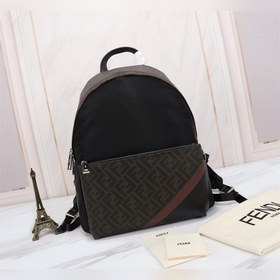 FENDI Рюкзак из ПВХ коричневого цвета Артикул： 668568  Материал
