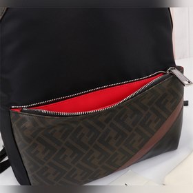 FENDI Рюкзак из ПВХ коричневого цвета Артикул： 668568  Материал