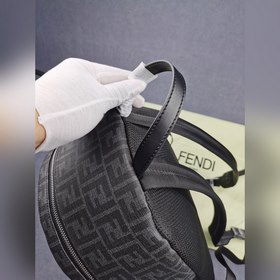 Fendi Модель： 0248-1 Новая сумка из ткани кожи Fendi Little Monst