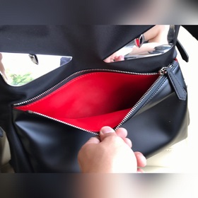 Fendi Артикул 7vz042A2FTFOKUR Рюкзак с большим передним карманом 